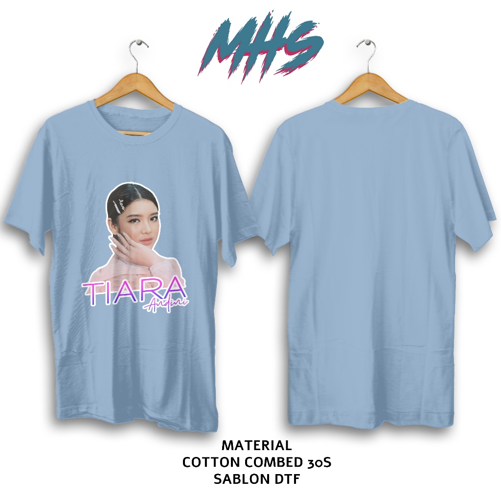 Kaos Tiara Andini Singer Cotton Combed 30s - Kaos Custom Mengballhome