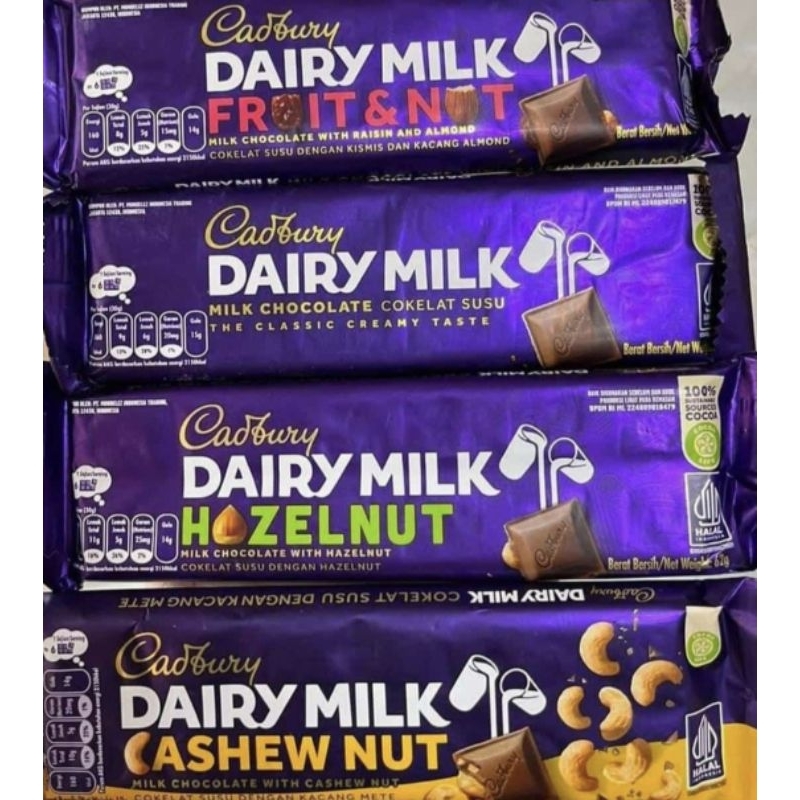 

Cadbury DairyMilk 62gram