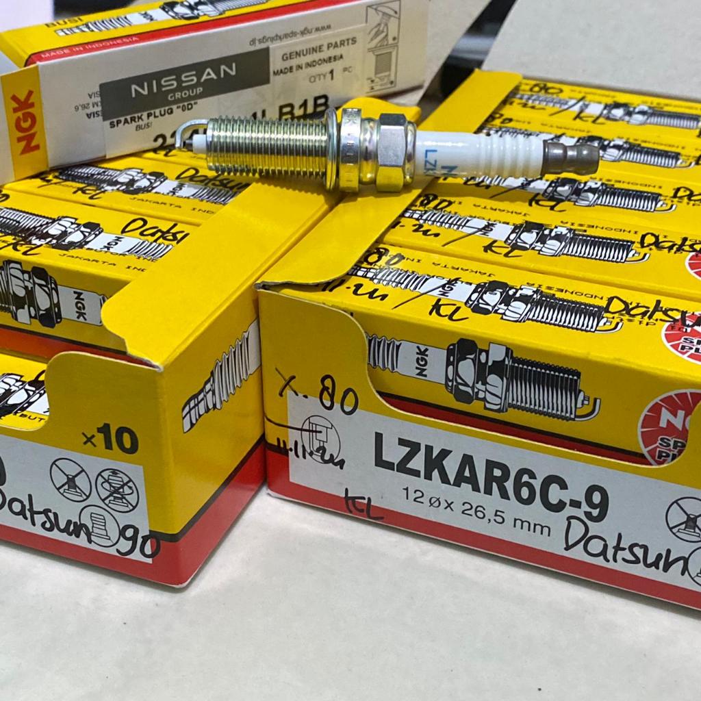 NGK Busi Mobil LZKAR6C-9 Spark Plug Nisaan Datsun Go Datsun March