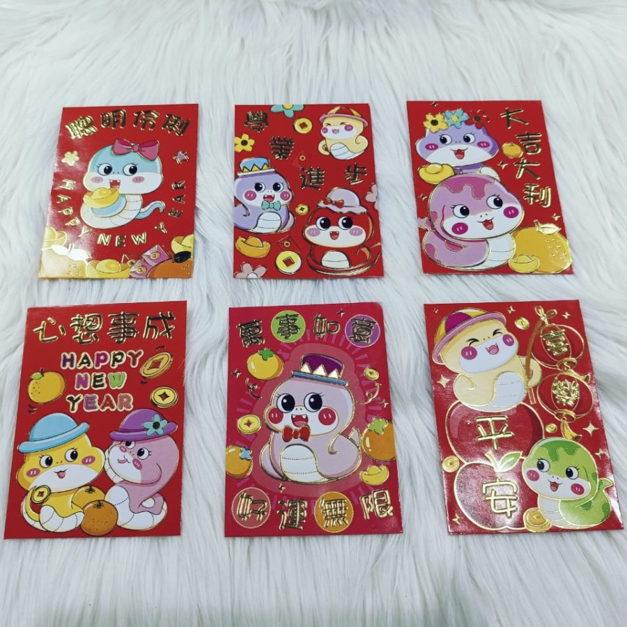 

Angpao Imlek Anak 4114 Kertas Artpaper karakter lucu Ukuran Standar