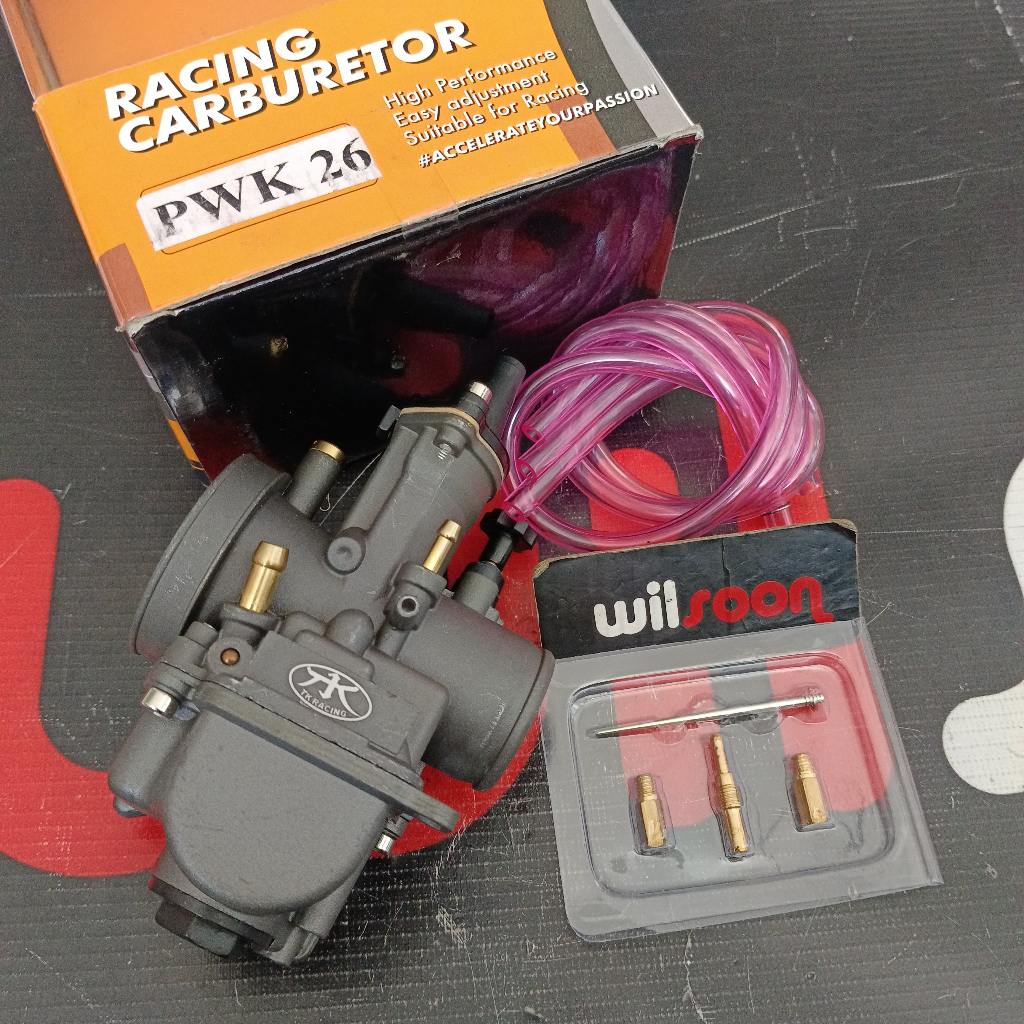 Karbu / Karburator / Carburetor Kotak TK Racing Excel PWK 26 Original