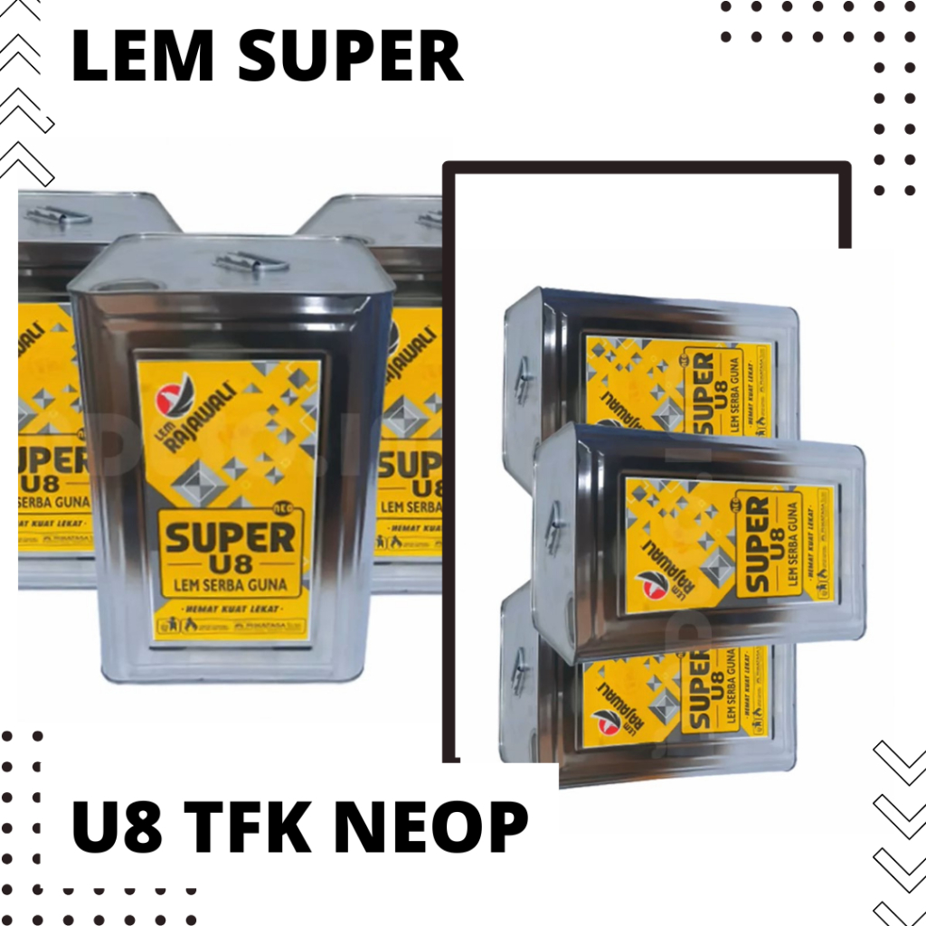 

LEM SUPER RAJAWALI U8 TFK NEOP I LEM BUSA 8 KG