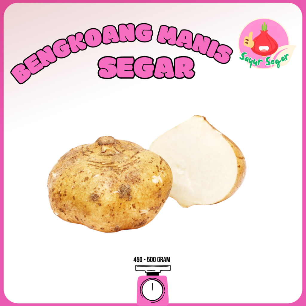 

Sayur Segar - Bengkoang Manis Segar 500 gr /Jicama