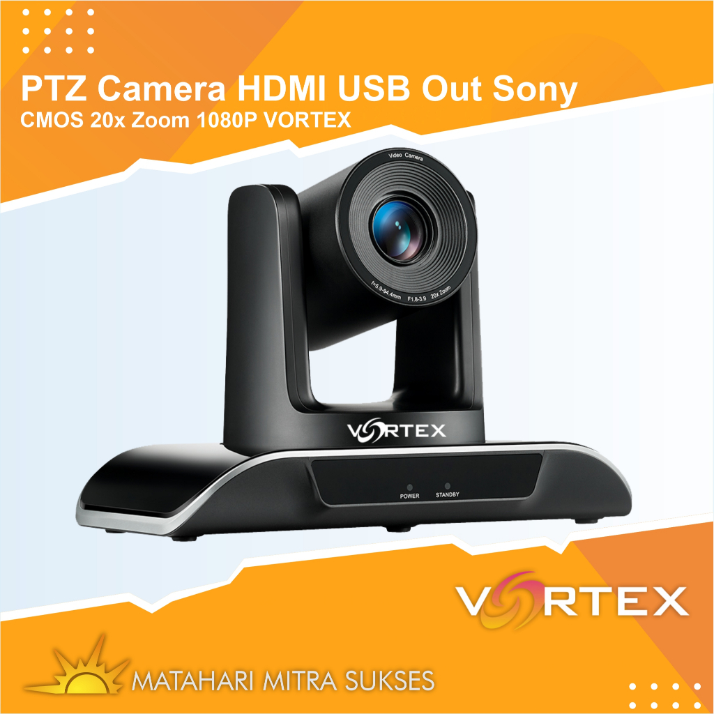 PTZ Camera HDMI USB Out Sony CMOS 20x Zoom 1080P VORTEX