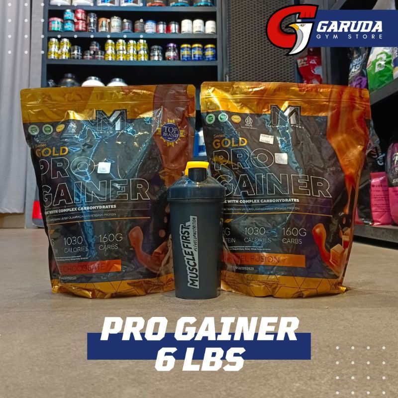 MUSCLE FIRST GOLD PRO GAINER 6 LBS WEIGHT GAIN 6lb