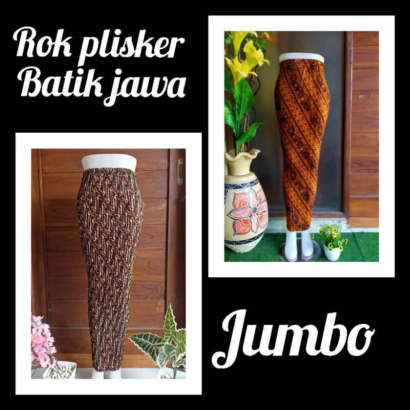 Rok Plisket Jumbo Untuk Kondangan Super Jumbo Rok Batik Jarik