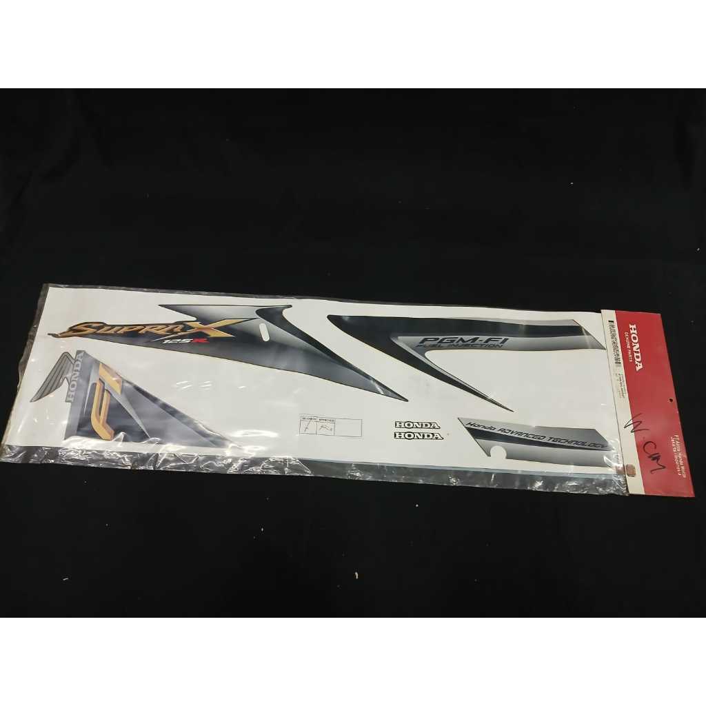 STRIPE BLACK GREY RIGHT SUPRA X 125 871X0KYL680ZAR