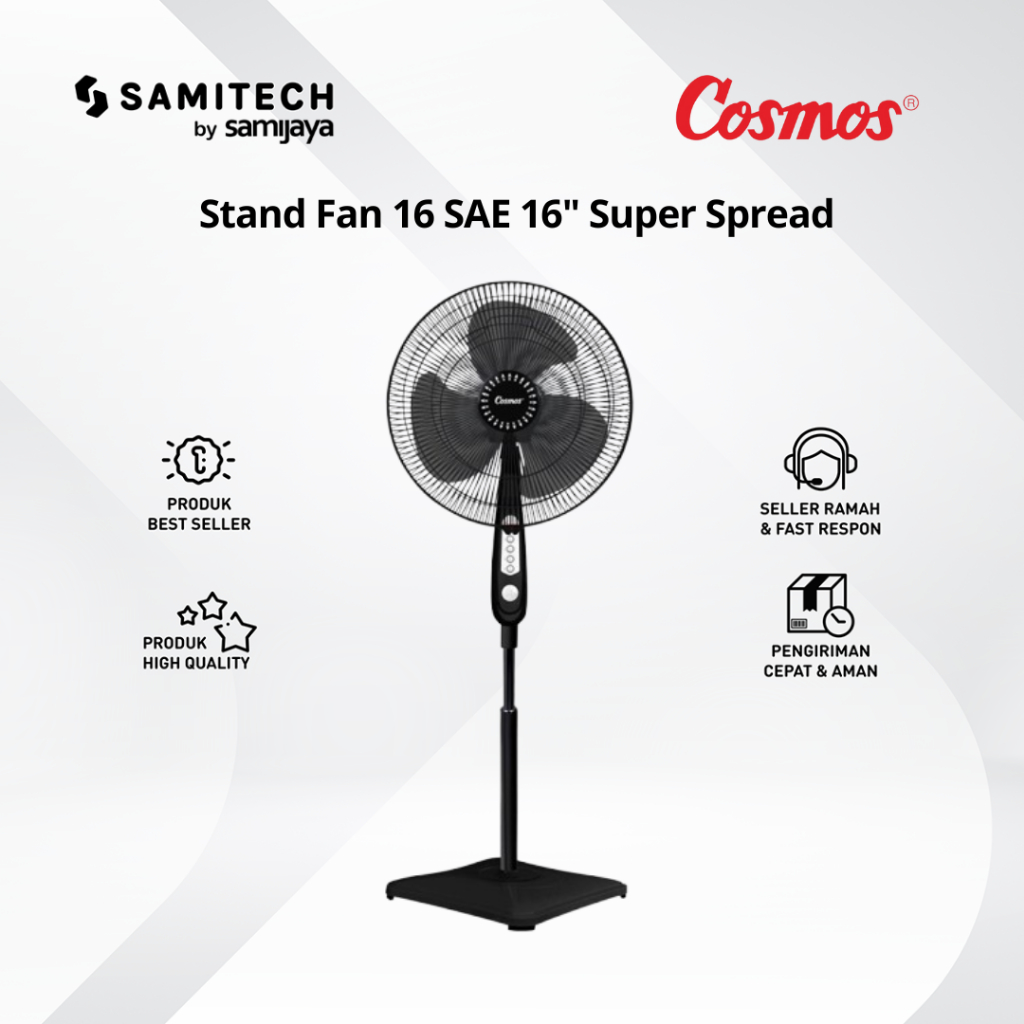 KIPAS BERDIRI COSMOS 16-SAE STAND FAN 16SAE 16 SAE 16"