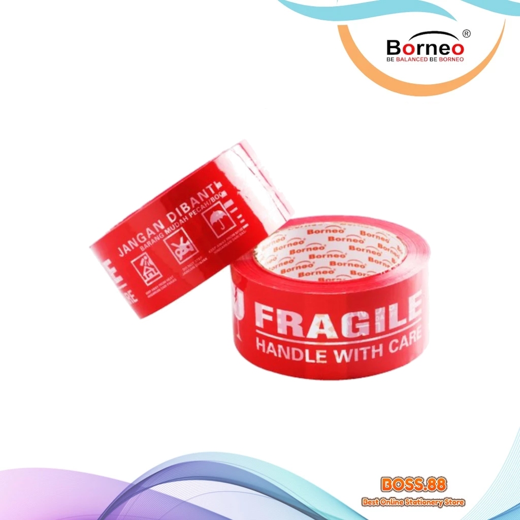 

LACKBAND / OPP TAPE FRAGILE BORNEO (1 PCS)