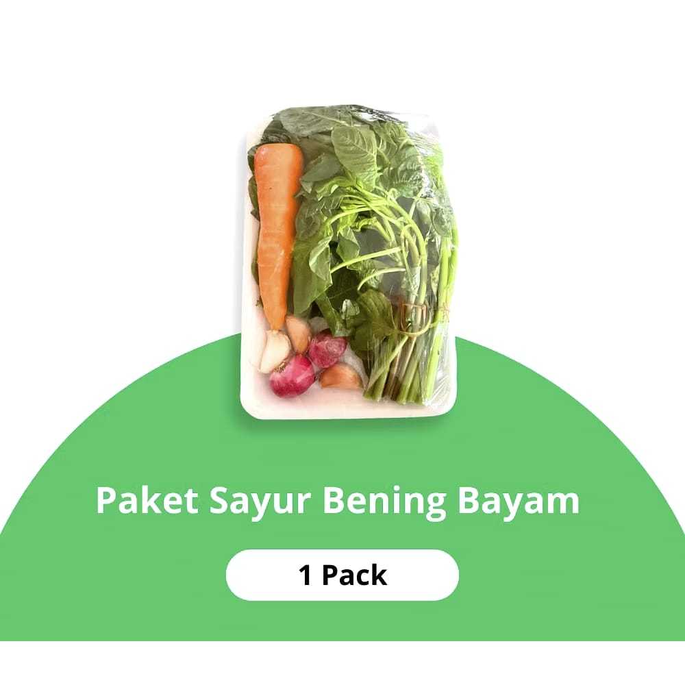 

Paket sayur bening Bayam