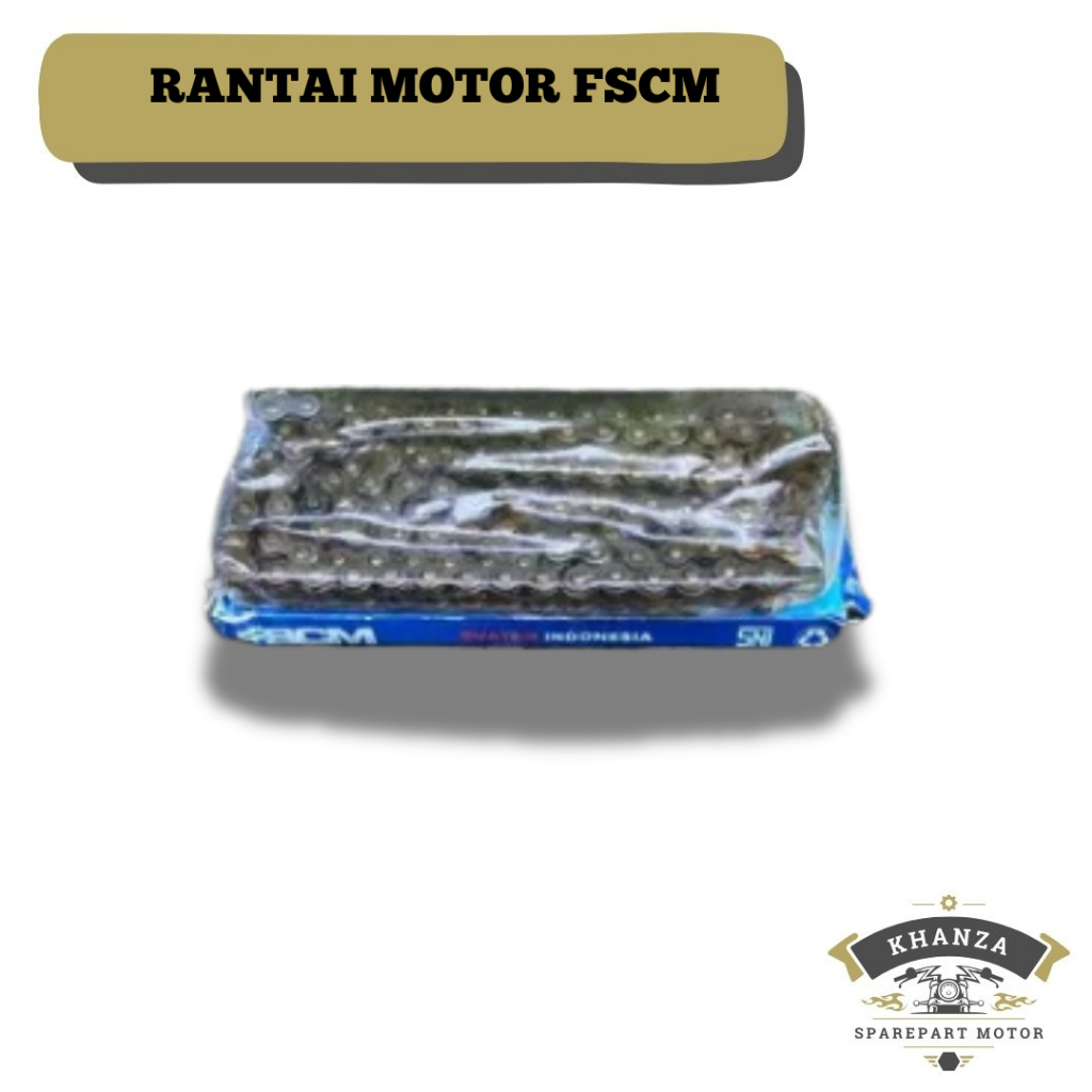 FSCM Rantai Motor || Rantai Rante Chain Ukuran  428-100 428H-100 108 128