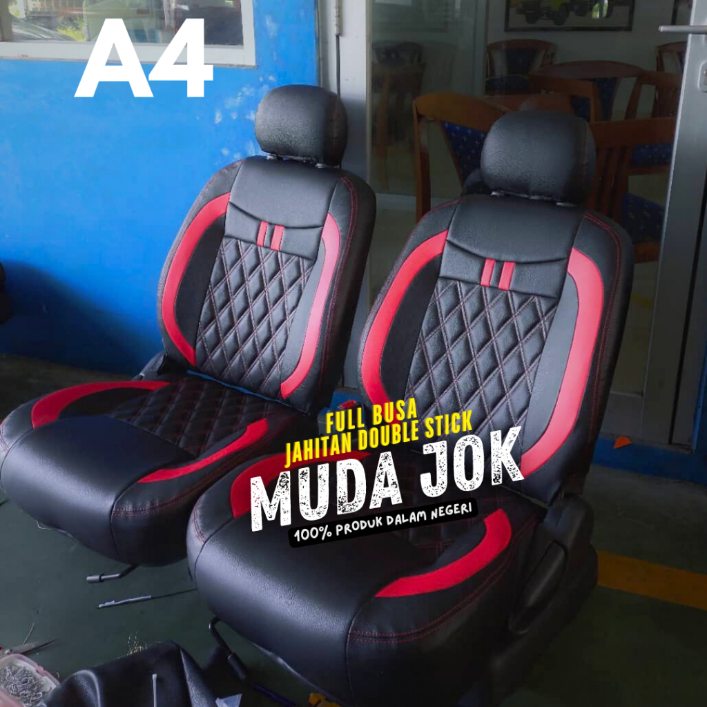 SARUNG JOK MOBIL CALYA/SIGRA 3 BARIS BAHAN ZEUS TAHAN LAMA DAN BERGAYA