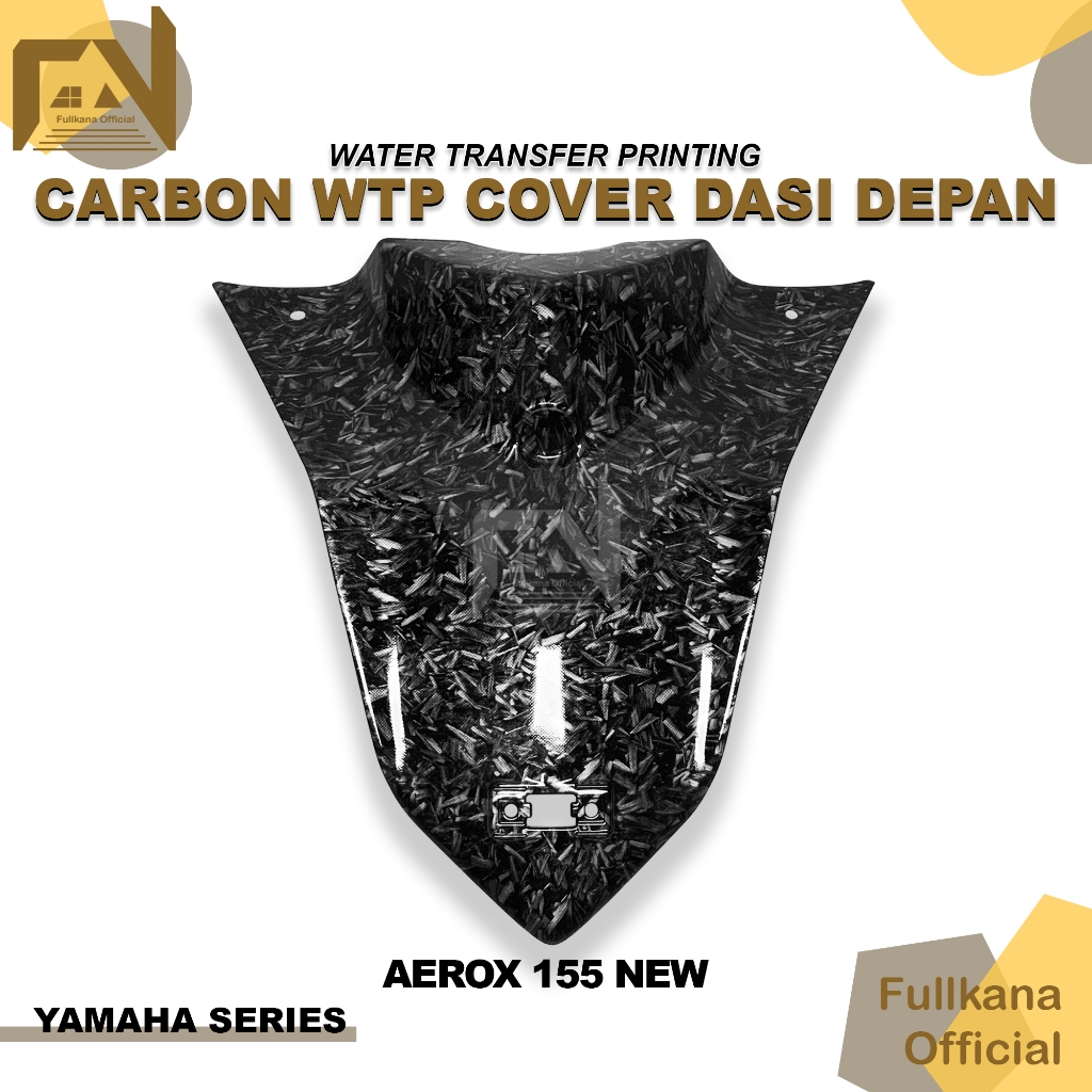 COVER DASI DEPAN / TAMENG NEW AEROX 155 CONNECTED CARBON FORGED PART ORIGINAL CARBON FORGED BERKUALI