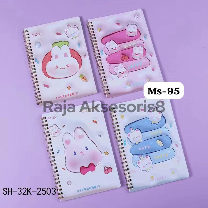 

BUKU TULIS BERMOTIF / NOTE BOOK KARAKTER KARTUN