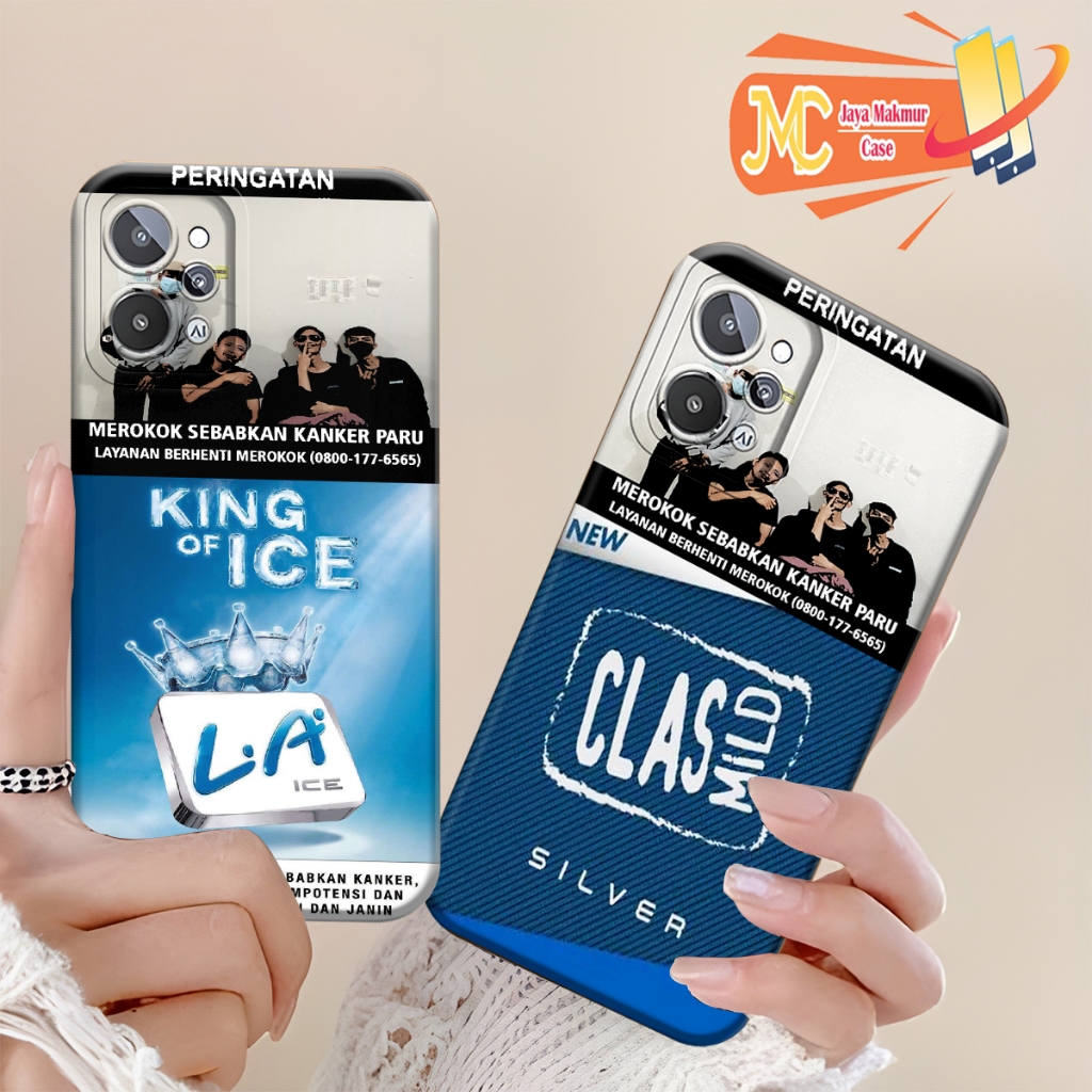 SOFTCASE REALME c31 c35 c33 c63 c51 c53 c51s c55 c21y c25y c21 narzo 50a 50a prime Motif Rokok Aeste