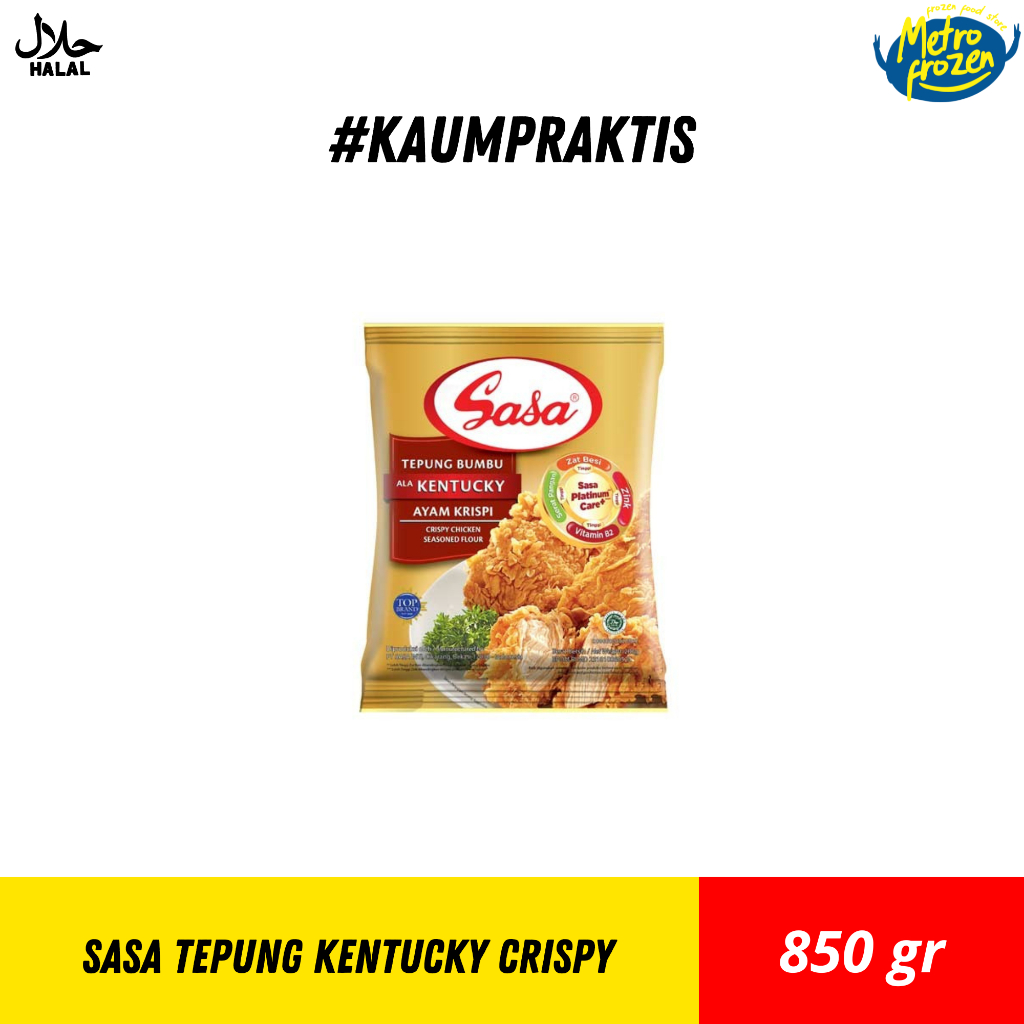 

SASA Tepung Kentucky Krispi 850gr