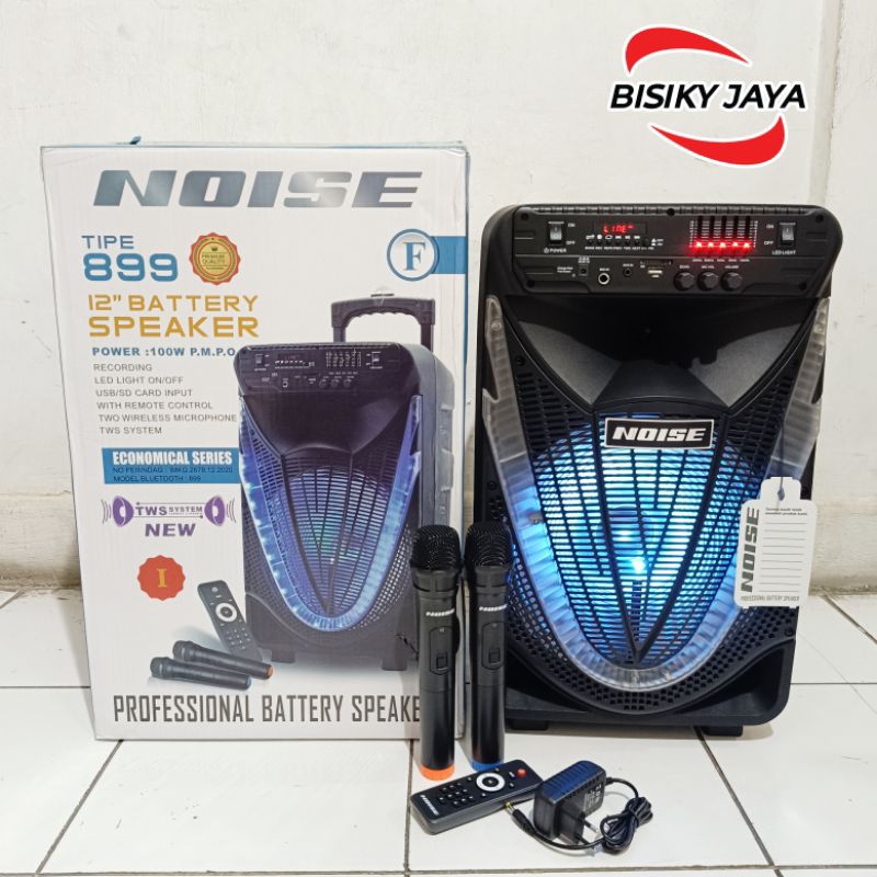 Speaker Portable 12 inch Noise 899 F Bluetooth / Portable Meeting Noise 899 F 12" Bluetooth