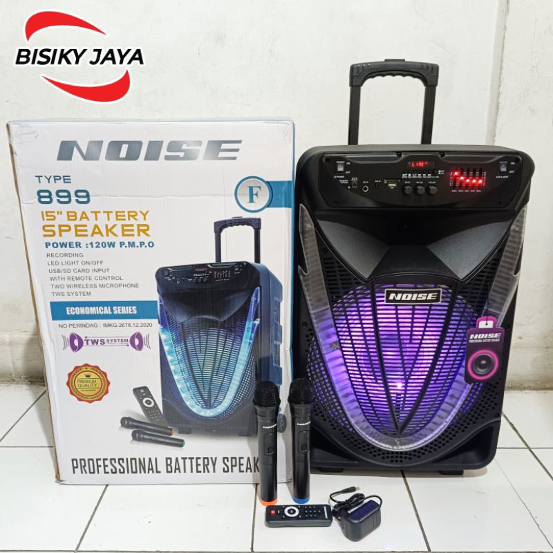 Speaker Portable 15 inch Noise 899 F Bluetooth / Portable Meeting Noise 899 F 15" Bluetooth