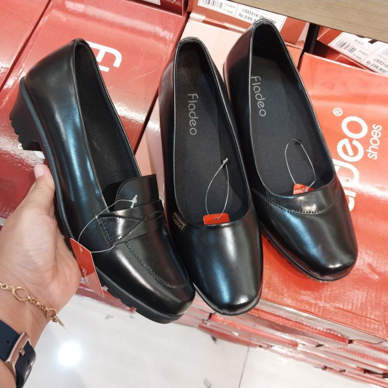 sepatu fantofel/formal wanita heels 3cm FLADEO ori
