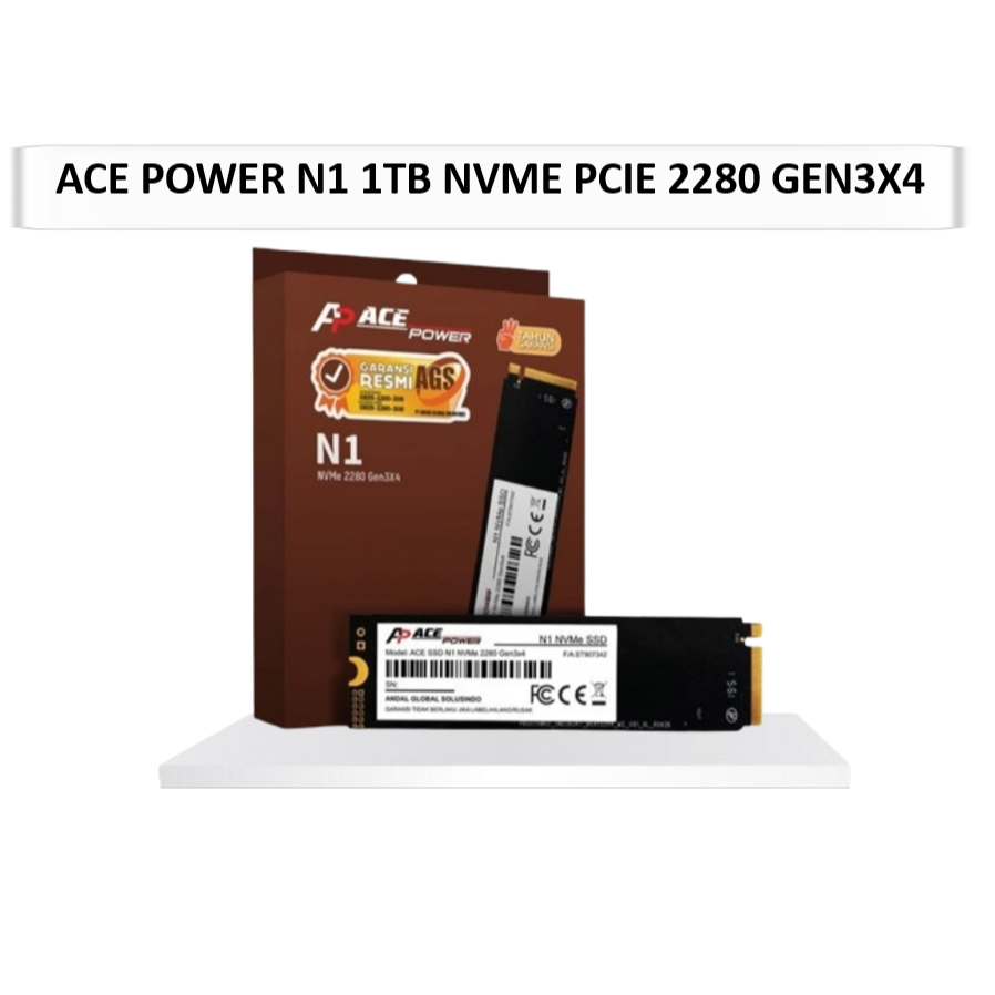 SSD NVME Ace Power SSD N1 M.2 NVME 1TB Gen3 x4 2280