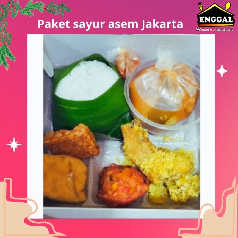 

Paket Nasi sayur asem jakarta/Nasi kotak