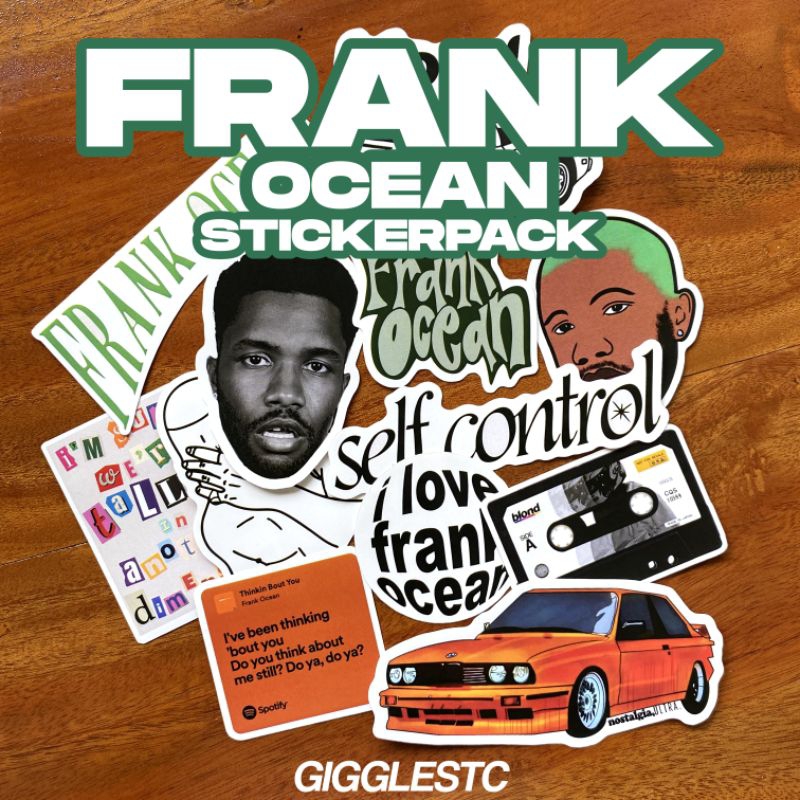 

Sticker Pack FRANK OCEAN