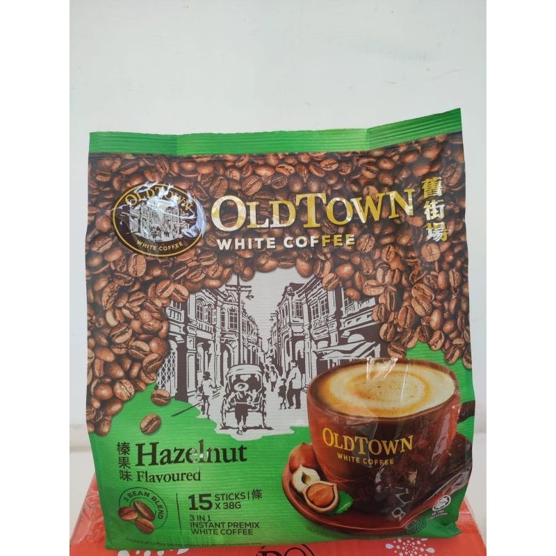 

Old Town White Coffee Hazelnut Flavoured Malaysia isi 15 stik x 38 gr