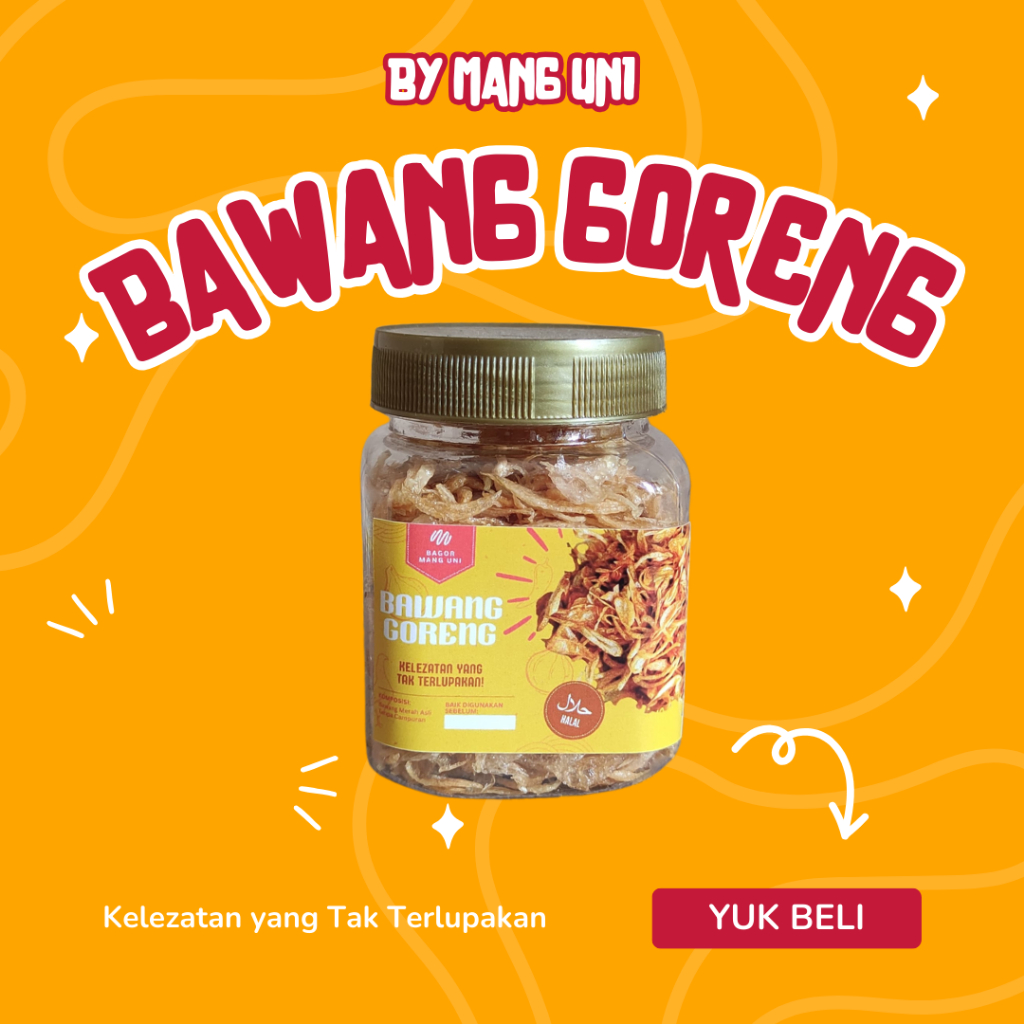 

Bawang Goreng Sumenep Asli Tanpa tepung Fried Shallot