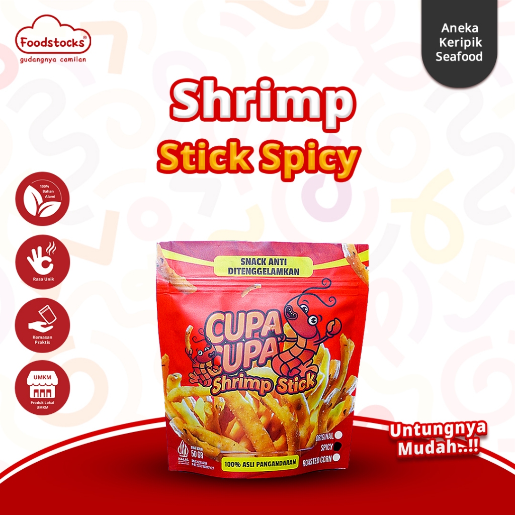 

Cupa Cupa Shrimp Stick Spicy