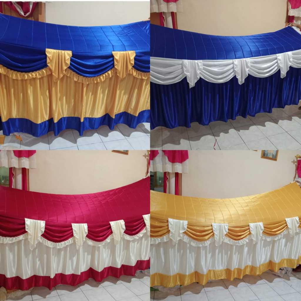 Cover Meja Kotak Prasmanan/TAPLAK MEJA PRASMANAN