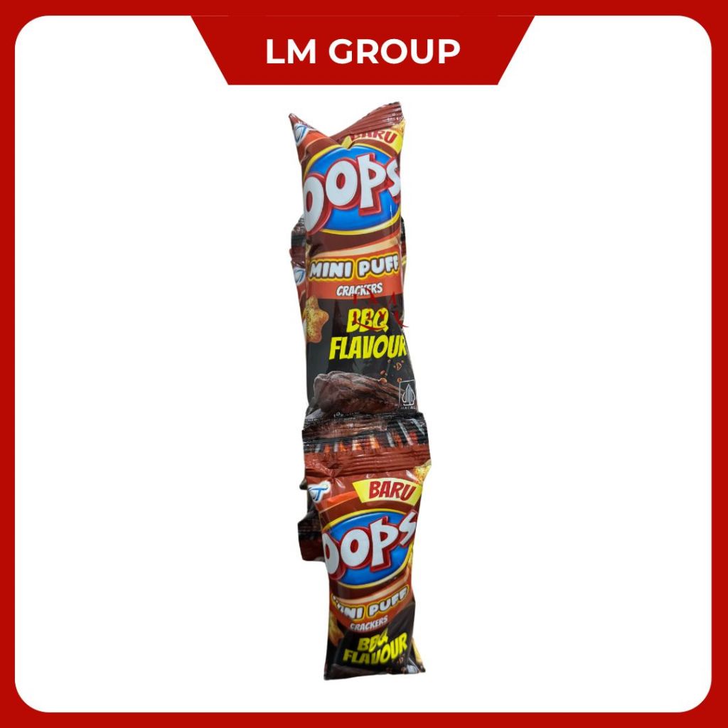 

Oops MINI PUFF BBQ Flavour 1 Renceng isi 10 pcs @10gr