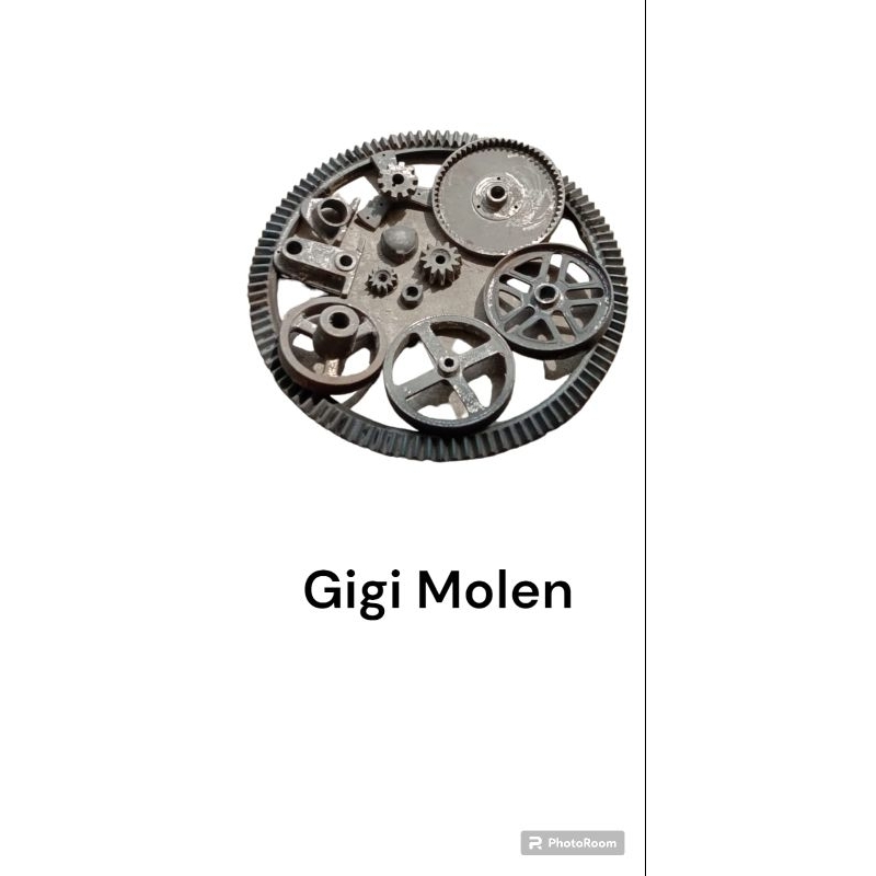 gigi molen cor satu set mateng/finish