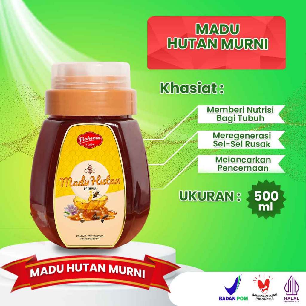 

MADU HUTAN MURNI 100% 500ML