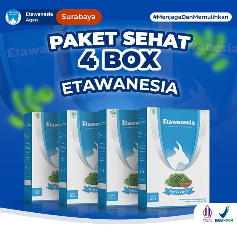 

PAKET 4 BOX SUSU ETAWANESIA BIRU SUSU KAMBING ETAWA