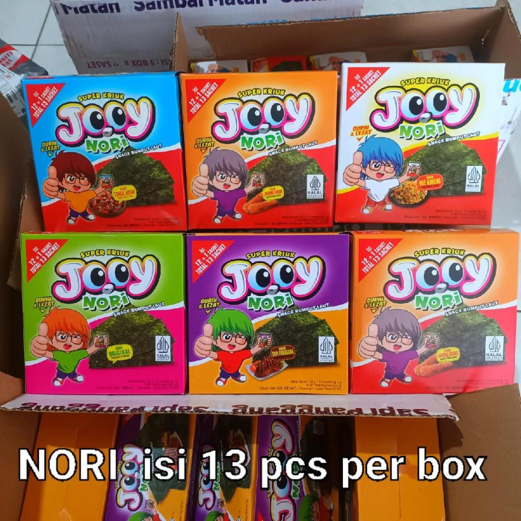 

RUMPUT LAUT nori 1 box isi 13 pcs