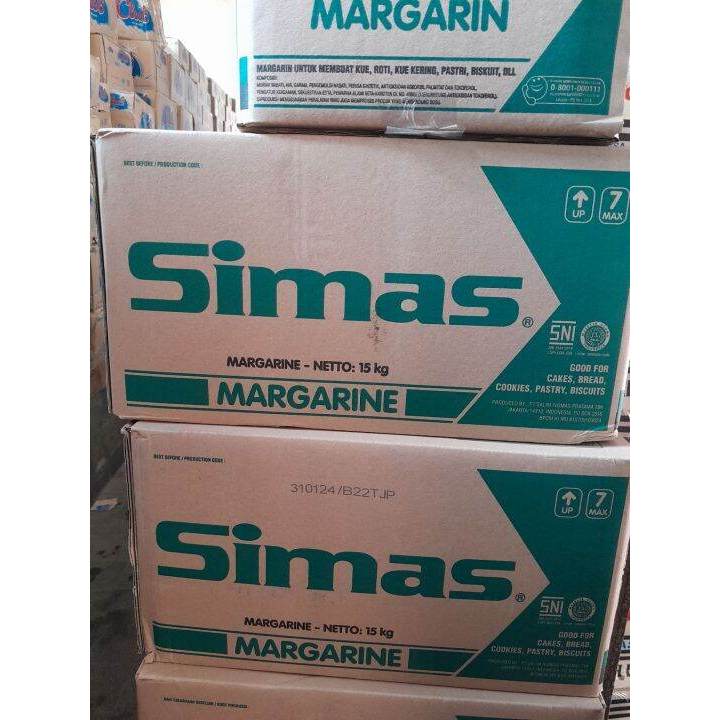 

SIMAS MARGARINE 15 KG / MENTEGA KILOAN SIMAS 1 KARTON GOSEND / GRAB