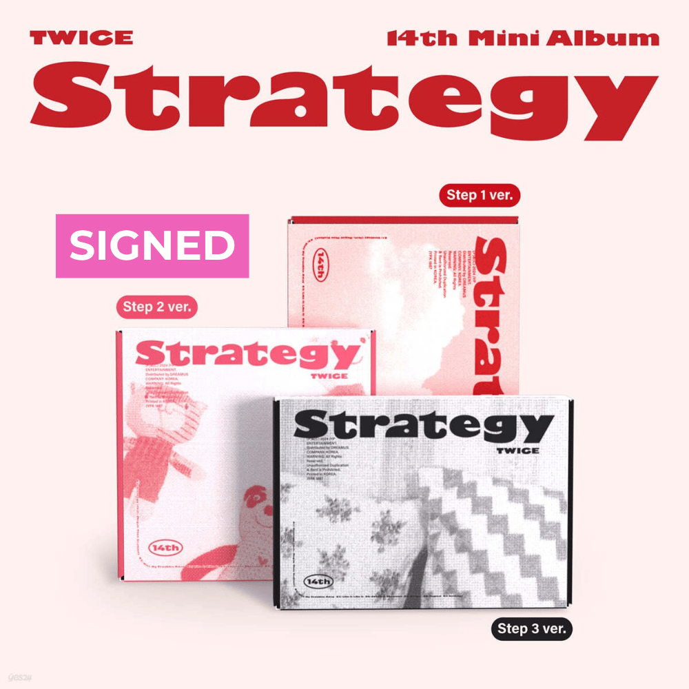 TWICE - Strategy (SIGNED) [14th Mini Album]