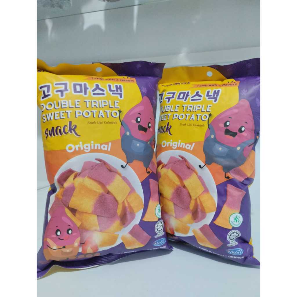 

SNACKISS DOUBLE TRI POTATO CHIPS 50G