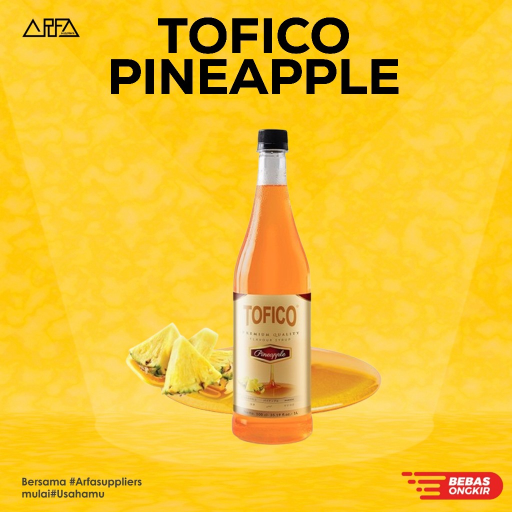 

Tofico Pineaple - Sirup Rasa Nanas 1 liter