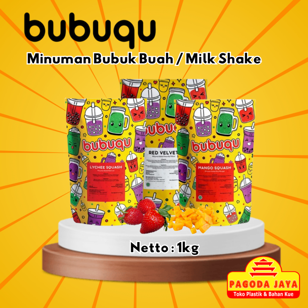 

BUBUQU bubuk Milkshake / Fruity 1kg
