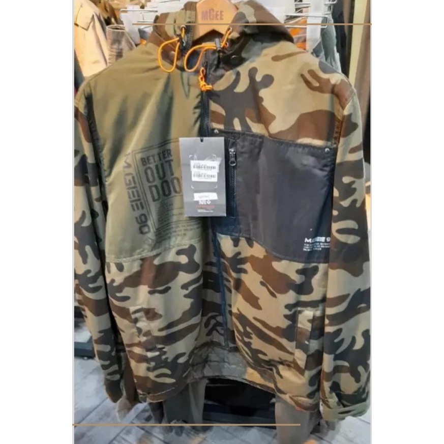 Jaket MGEE Leon C003 Camo Original