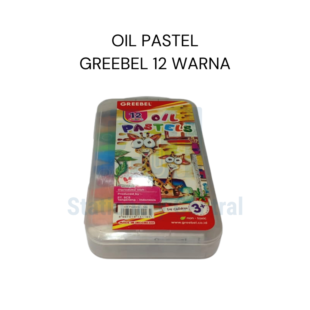 

Crayon Oil Pastel Greebel 12 24 55 Warna Krayon Minyak
