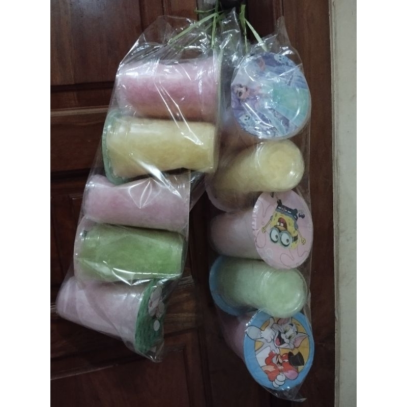 

arum manis permen kapas 1 pack isi 10 cup ukuran 16 oz