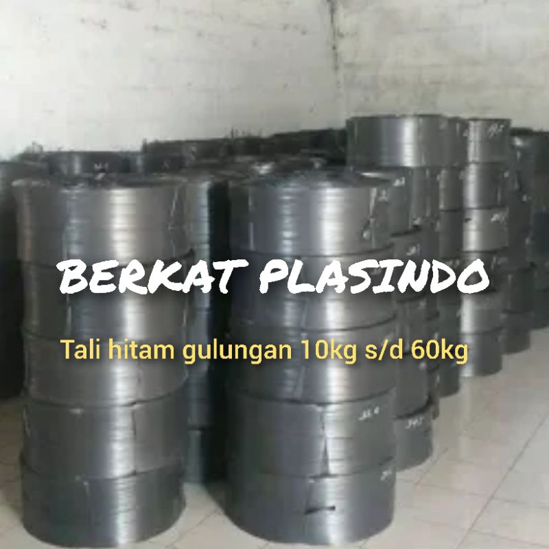 

TALI PLASTIK/RAFIA HITAM GULUNGAN 10KG s/d 60KG