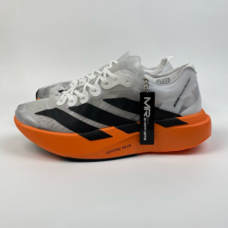 ADIDAS ADIZERO ADIOS PRO EVO 1 "WHITE ORANGE"
