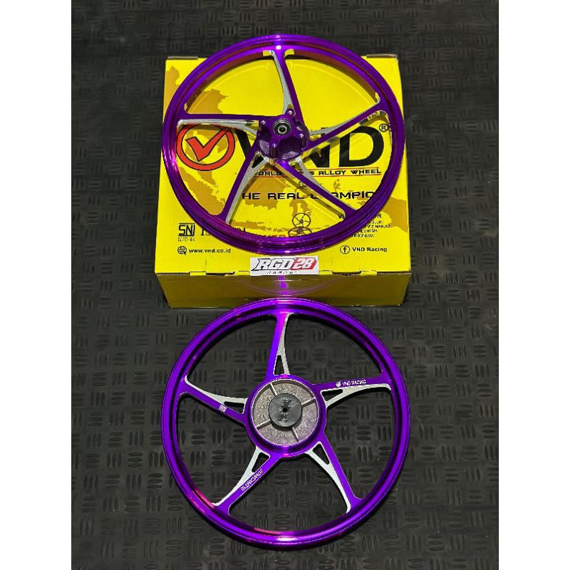 velg vnd kzr jupz fizr single disk universal all motor