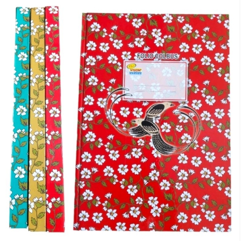 

Buku Folio VISION hard cover 50, 100, 200 lembar