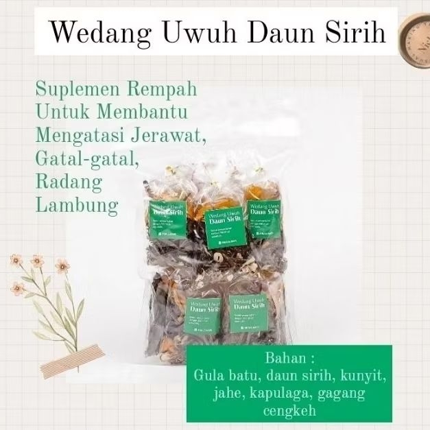 

WEDANG UWUH DAUN SIRIH ISI 10