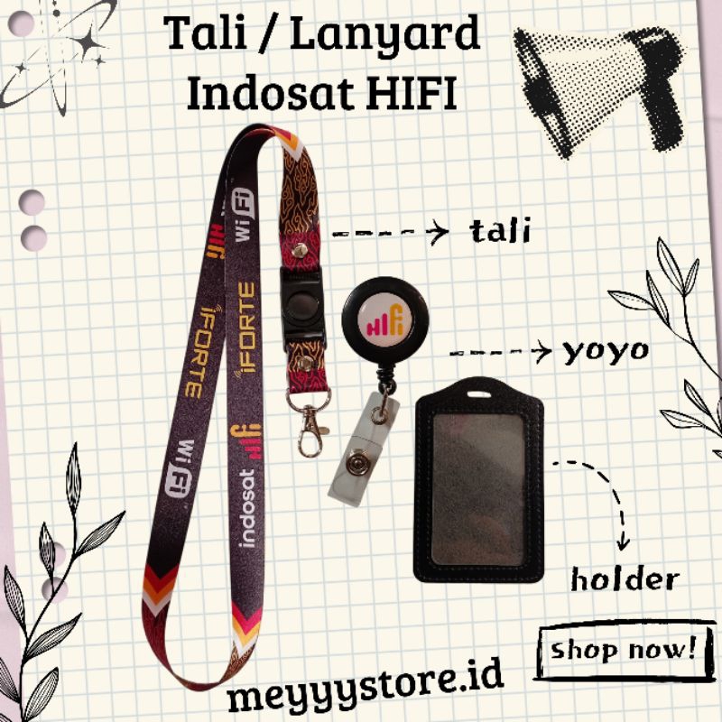 

Tali Gantungan / Lanyard INDOSAT HIFI IFORTE [Stok Melimpah] Termurahhh Harga Grosir! READYYY