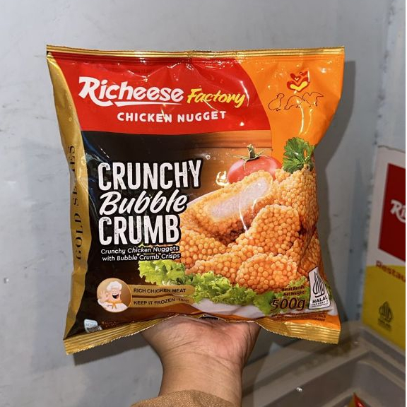 

RICHEESE Chiken Nugget Crunchy Buble Crumb